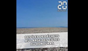 Des îles de déchets formées au large des côtes du Honduras