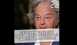 L'écrivain Gonzague Saint Bris est mort dans un accident de voiture