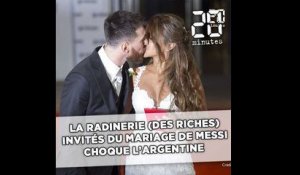 La radinerie des (riches) invités du mariage de Messi choque l'Argentine