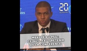 Mbappé au PSG: Ce qu'il faut retenir de la conférence