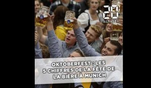 Oktoberfest : Les 5 chiffres de la fête de la bière à Munich
