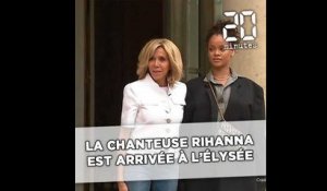 Reçue à l'Elysée, Rihanna parle «d'une rencontre incroyable»