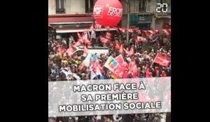 Réforme du Code du travail: Macron face à sa première mobilisation sociale
