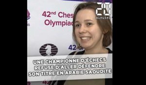 Une championne d'échecs refuse d'aller défendre son titre en Arabie Saoudite