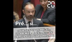 «Vous craigniez que je sois le prési... le Premier ministre, pardon !»: Le lapsus d'Édouard Philippe