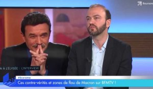 Ces approximations et zones de flou de Macron sur BFMTV !