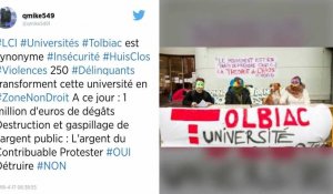 "Violence, drogue, sexe": la fac de Tolbiac doit être évacuée, selon son président.