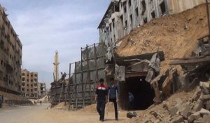 Syrie: images de tunnels et destruction à Douma, dans la Ghouta