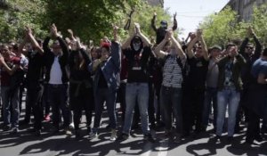 Arménie: manifestation contre l'élection du Premier ministre