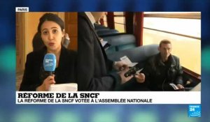 Réforme de la SNCF : 454 voix pour, 80 contre