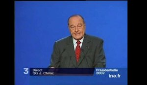 Déclaration de Jacques Chirac