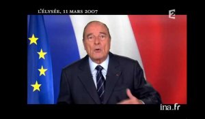 Déclaration du président de la République Monsieur Jacques Chirac
