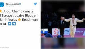 Judo. Championnats d'Europe : quatre Bleus en demi-finales.