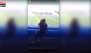 États-Unis : Une jeune fille tente d'aller sur une piste d'athlétisme, mais ça se termine mal (Vidéo)