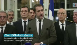 Cherif Chekatt abattu : les explications du ministre de l'Intérieur Christophe Castaner