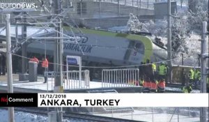 Dramatique accident de train en Turquie