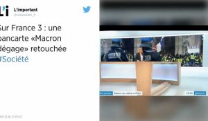 Gilets jaunes. France 3 retouche une photo, puis évoque une « erreur humaine »