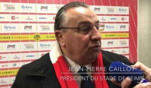 Jean-Pierre Caillot : "On a vu un beau Stade de Reims"