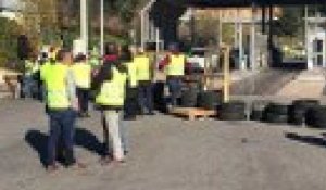 Gilets jaunes : les manifestants ont mis en place une opération péage gratuit à La Ciotat