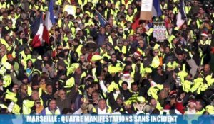 Manifestations à Marseille : gilets jaunes, CGT et collectifs Noailles rassemblés ce samedi