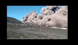 L'Etna est entré en éruption en Sicile