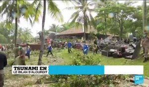 Tsunami en Indonésie : le bilan s'alourdit à 281 morts, les recherchent continent