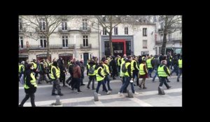 Nantes. Manifestation des Gilets jaunes le 29 décembre (acte VII)