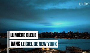 A New York, une lumière bleue fait croire à l'arrivée des extraterrestres