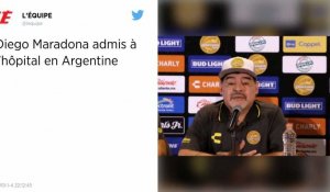 Diego Maradona admis dans un hôpital de Buenos Aires