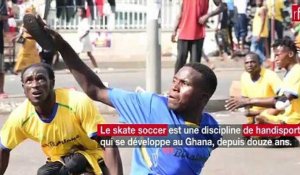 Au Ghana, le skate soccer offre une vie après la polio