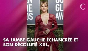 PHOTOS. Golden Globes 2019 : Halle Berry ultra sexy avec son décolleté XXL