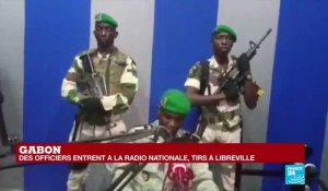 Tentative de coup d'État au Gabon - Tirs à Libreville