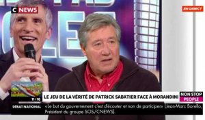 CNews : Patrick Sabatier clashe Nagui 15/01/2019