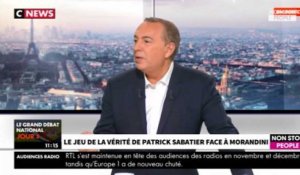 Morandini Live - Patrick Sabatier : la télé lui a-t-elle manqué ? Il répond (vidéo)