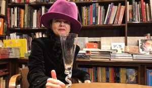 Amélie Nothomb à la librairie Coiffard, à Nantes