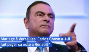 Mariage au château de Versailles : Renault signale à la justice un versement « au bénéfice personnel » de Carlos Ghosn
