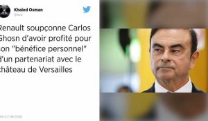 Renault signale à la justice un versement « au bénéfice personnel » de Carlos Ghosn.
