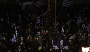 Nom de la Macédoine: manifestation devant le Parlement à Athènes