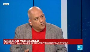 Venezuela : L'opposant Juan Guaido se déclare "Président par interim"