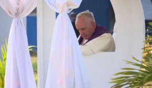Le pape François visite une prison pour mineurs au Panama