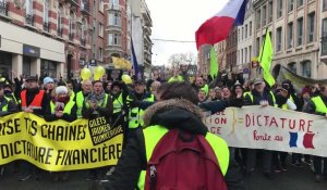 Lille: les Gilets jaunes manifestent dans le centre-ville ce samedi 26 janvier