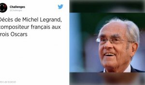 Michel Legrand, compositeur des musiques de « Peau d'âne » et des « Demoiselles de Rochefort », est mort