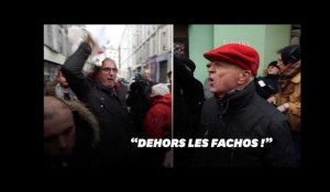 Des foulards rouges virent des gilets jaunes de leur marche républicaine pour les libertés