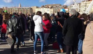 Marseille : la marche pour le climat s'est muée en flashmob