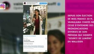 Miss France 2019 : Vaimalama Chaves agacée que son prénom soit écorché