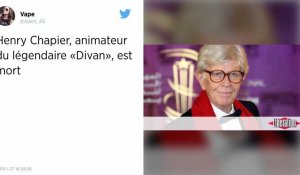 Télévision. Henry Chapier, animateur de la célèbre émission Le Divan, est mort