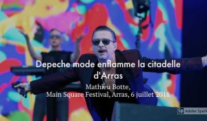 Depeche Mode enflamme la citadelle d'Arras