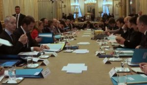 Séminaire gouvernemental: les ministres réunis à l'Elysée