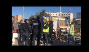 Ajaccio : la police évacue les gilets jaunes du radar de St-Joseph