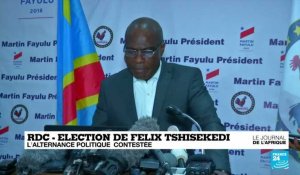 RD Congo - élection de F. Tshisekedi, l'alternance politique contestée